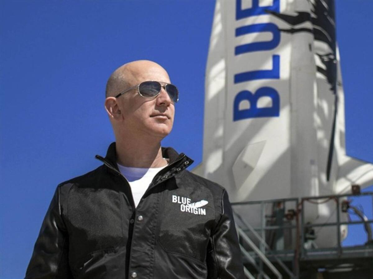 Jeff Bezos, fundador de Amazon, lanzó un nuevo cohete al espacio desde Texas