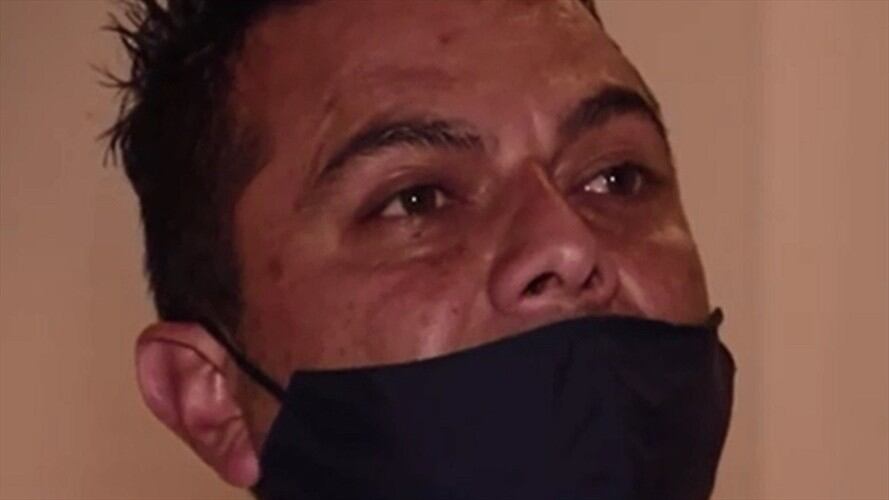 Wilder Salazar, uno de los testigos del asesinato del abogado Javier Ordóñez. Foto: Pantallazo video