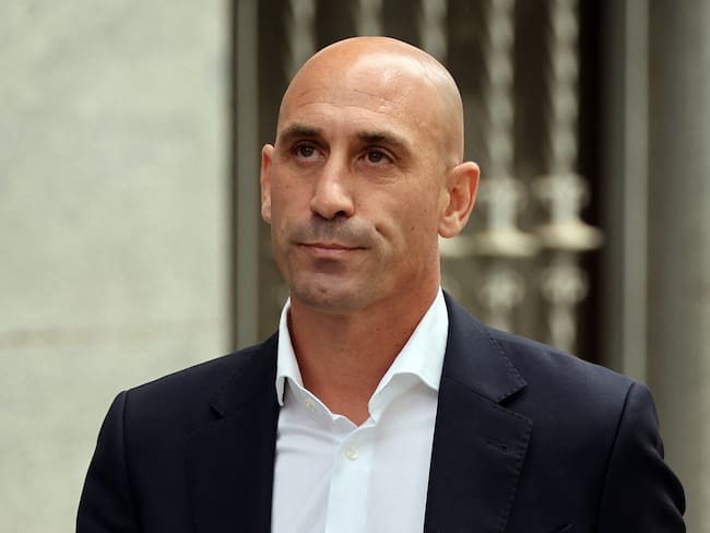 Luis Rubiales (Photo by THOMAS COEX/AFP via Getty Images)