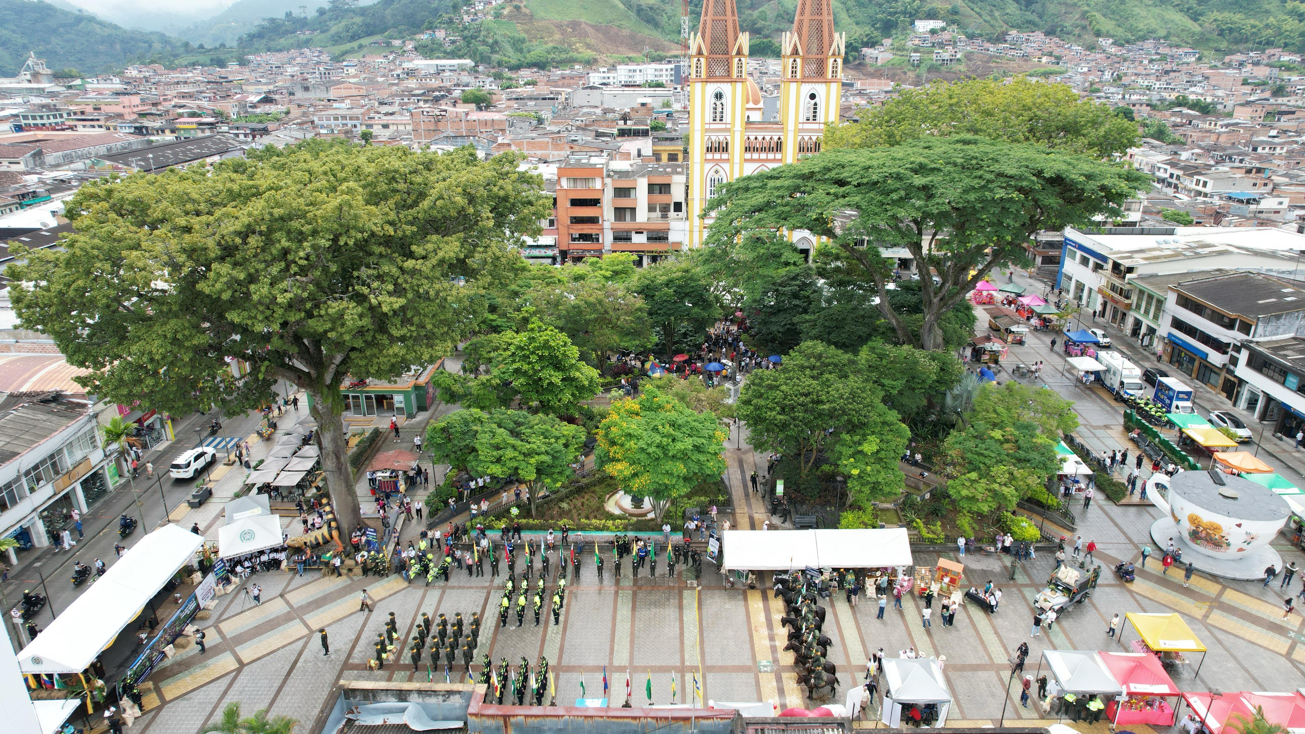 Lanzamiento del plan de seguridad del Plan Cosecha 2025. Foto: Policía Caldas.