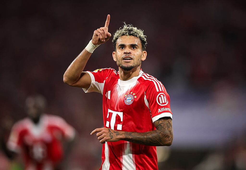 Luis Díaz. (Photo by Christina Pahnke - sampics/Corbis via Getty Images)