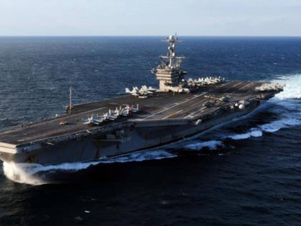 Estados Unidos anunció el envío de un segundo portaaviones a Oriente Medio