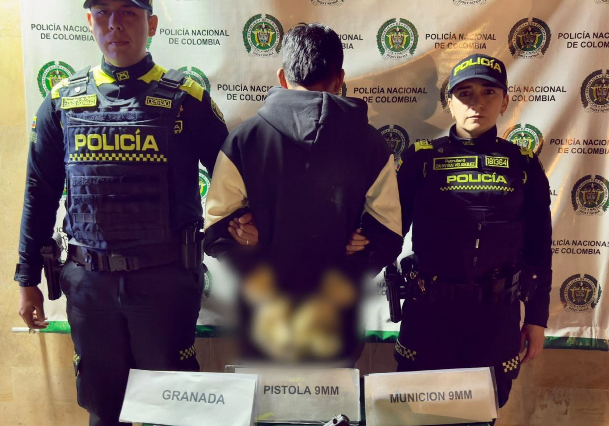 Foto: Policía Metropolitana de Bogotá