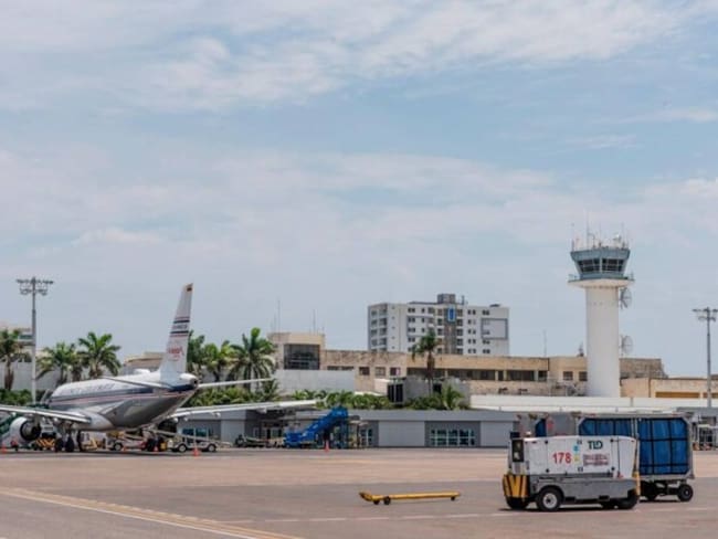Aeropuerto de Cartagena. Foto: Colprensa