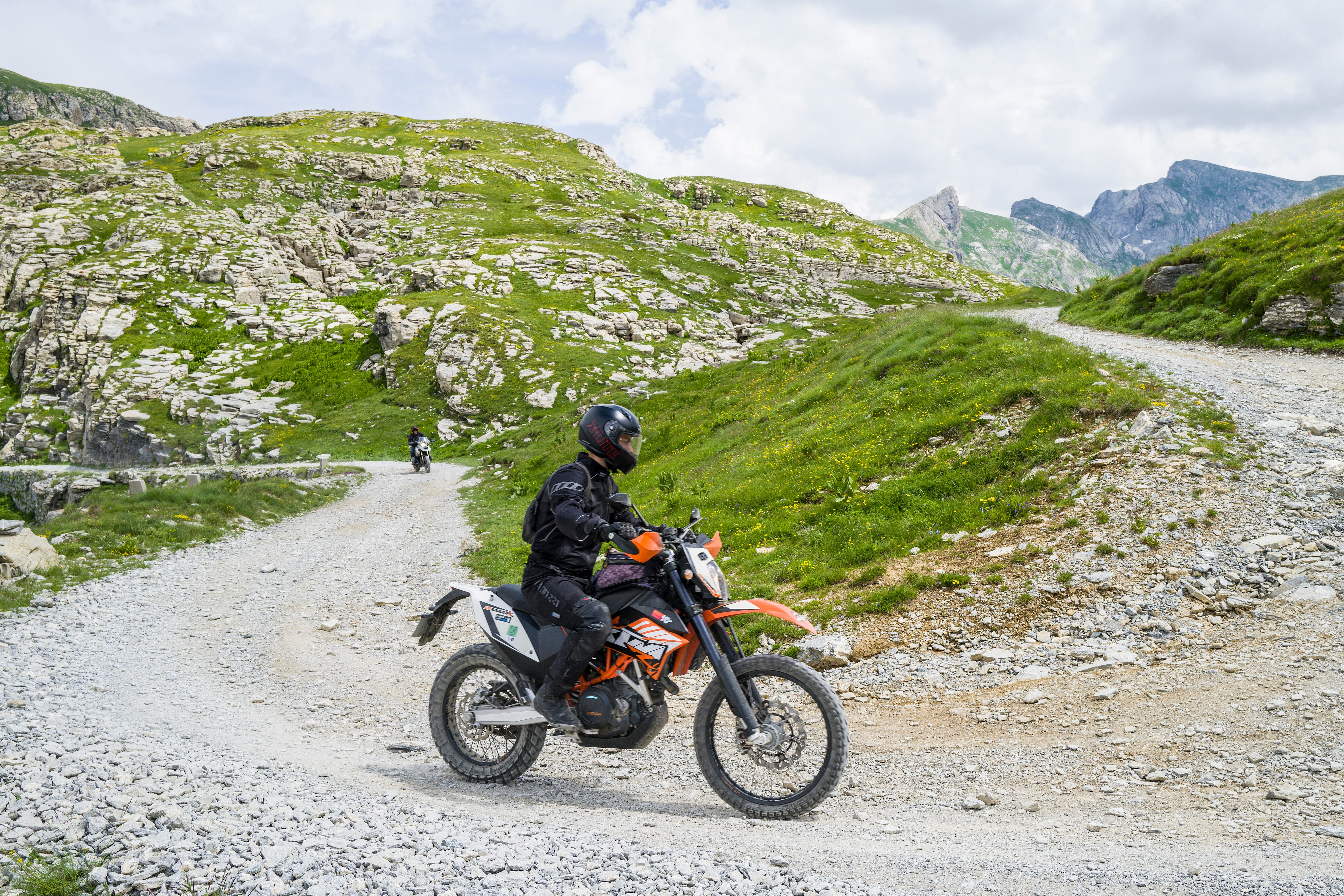 Imagen de referencia competencia de enduro. Foto: Getty Images.