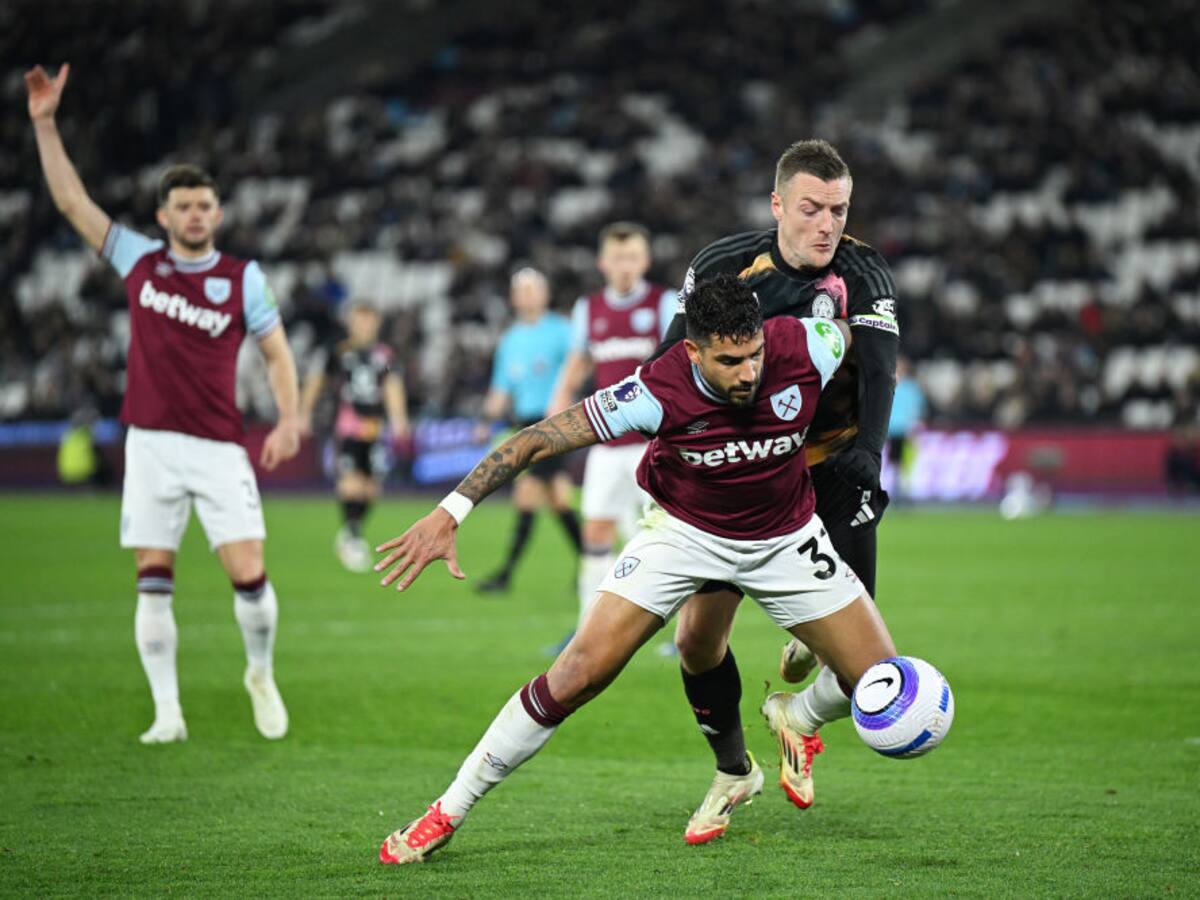 West Ham venció 2-0 al Leicester City de Van Nistelrooy en Premier League