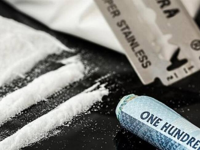 Consumo de cocaína. Foto: Colprensa