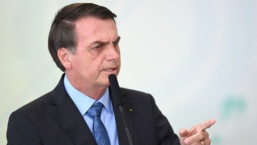 El presidente de Brasil, Jair Bolsonaro. Foto: Getty Images