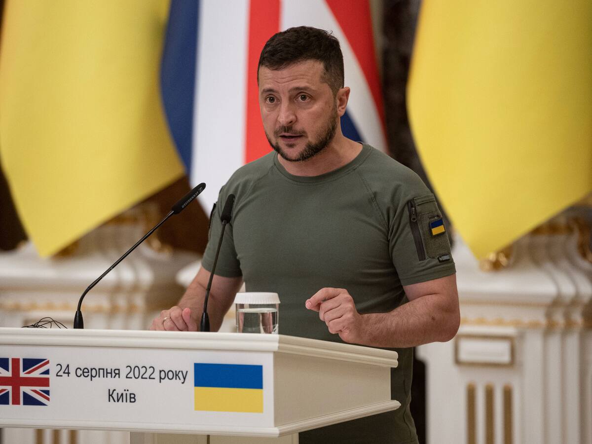 Zelenski pide apagar las luces el próximo 21 de diciembre en apoyo a Ucrania