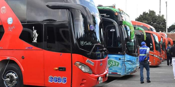 Buses. Foto: Ministerio de Transporte