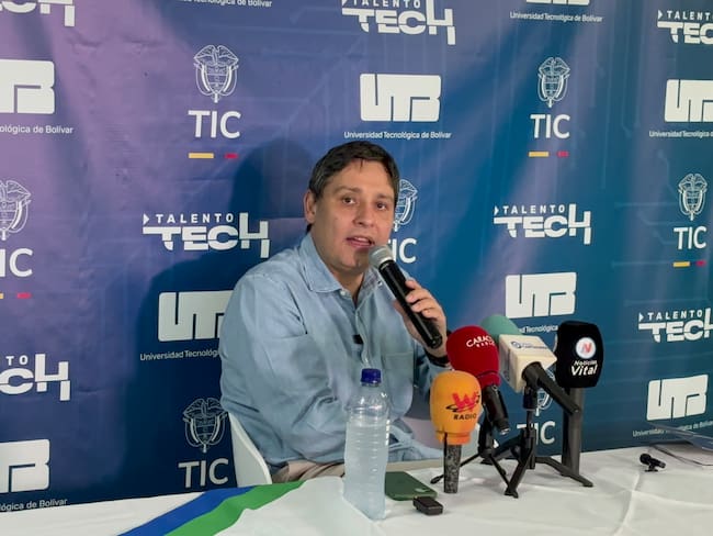 Mauricio Lizcano, ministro de las TIC. Foto: W Radio.