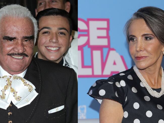 Florinda Meza a Vicente Fernández: “Que la Virgen lo reciba y lo lleve al cielo”