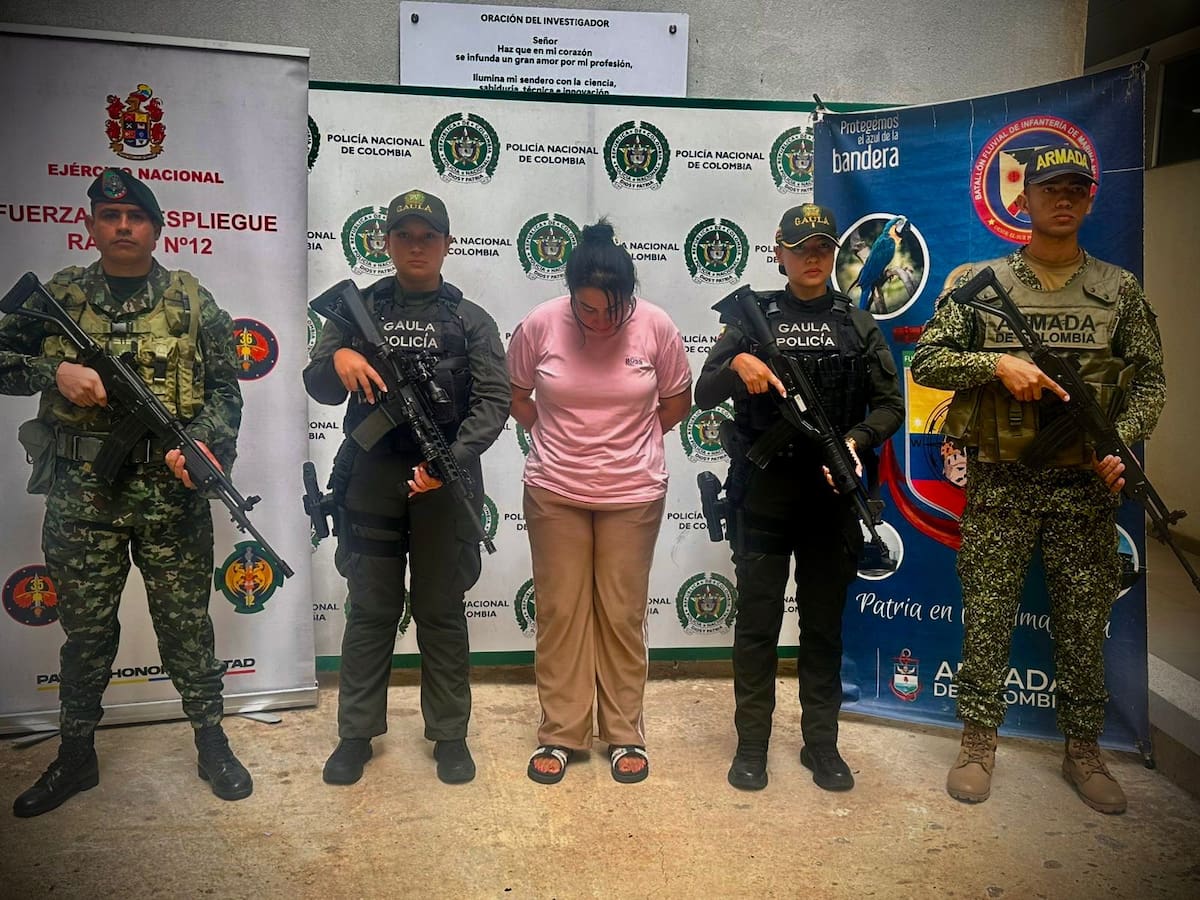 Capturada alias ‘La Mona’, integrante de las disidencias en el Caquetá