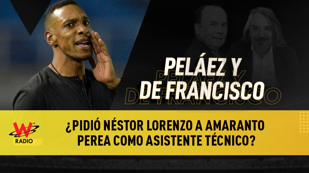 Amaranto Perea, asistente técnico de la Selección Colombia. Foto: Getty Images