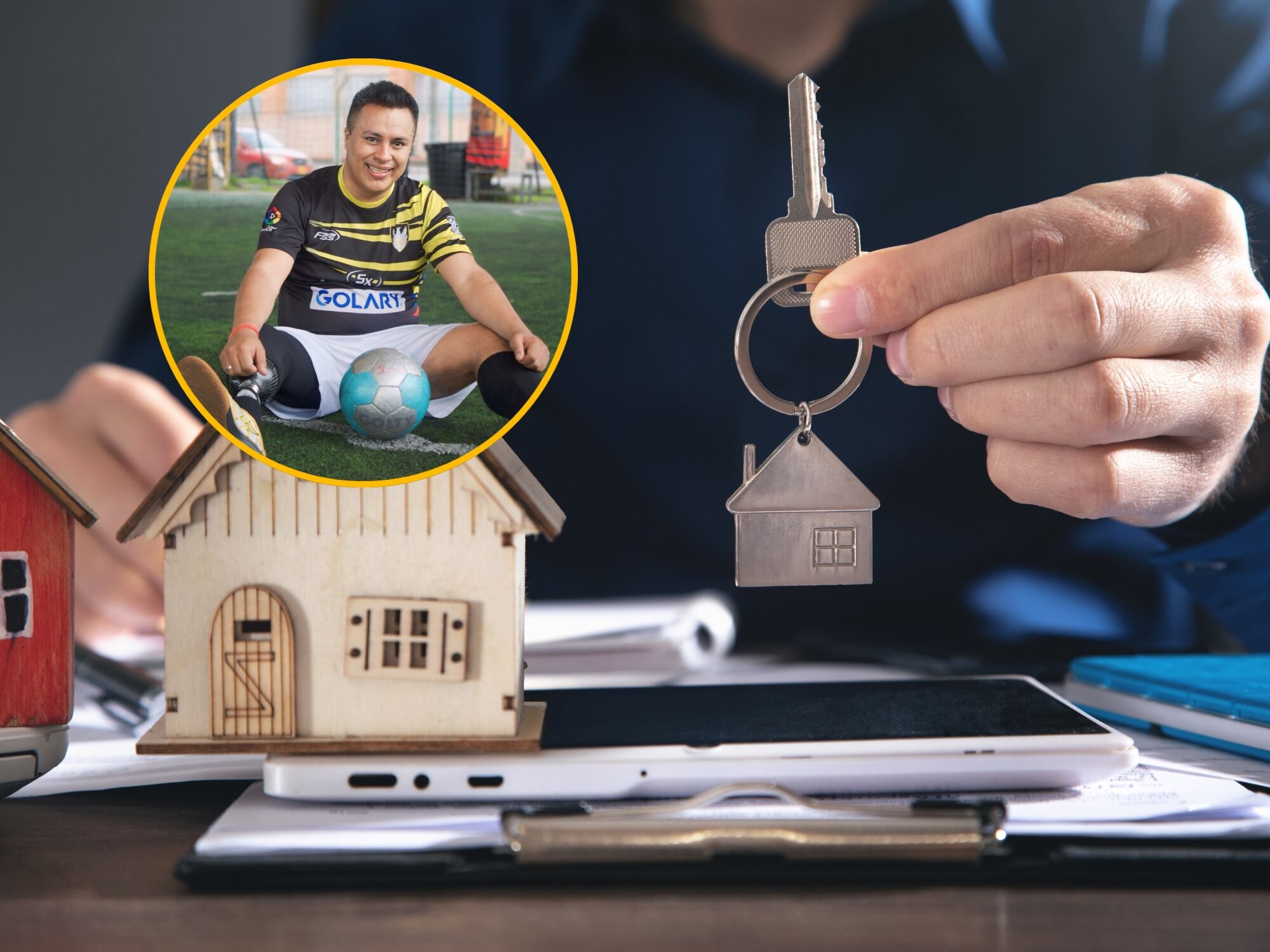 Amarilo entregó apartamento al ganador de ‘Regalos que hacen crecer’: “Él aporta al país”