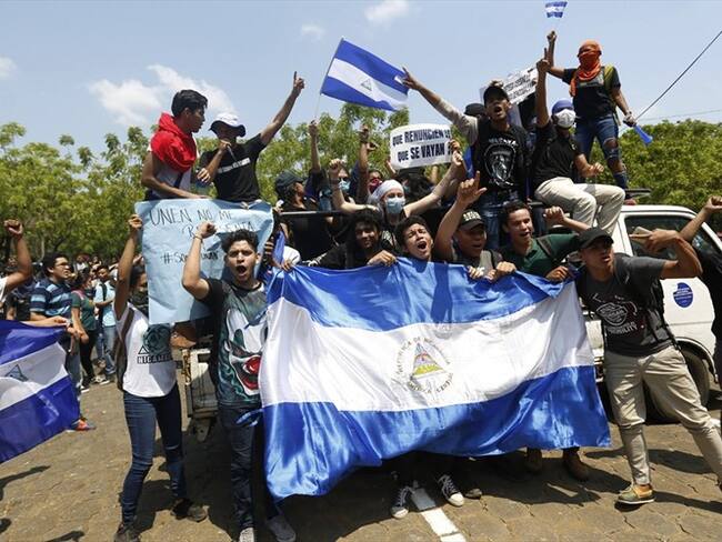 Según este grupo de países, el gobierno nicaragüense va en contravía de los derechos humanos respecto a la protesta social. . Foto: Associated Press - AP