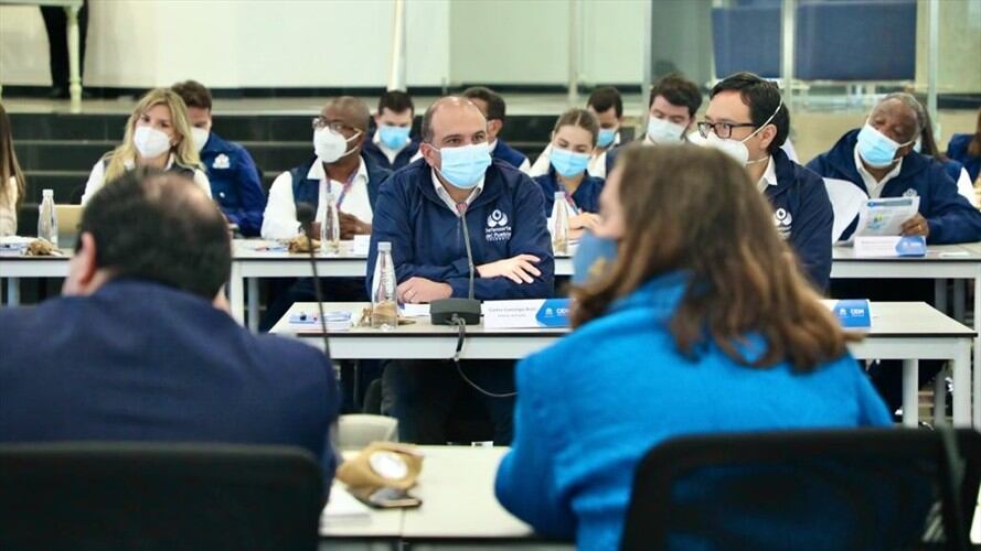 Defensoría entrega detalles de abusos durante el paro nacional a la CIDH . Foto: Paula Bolívar