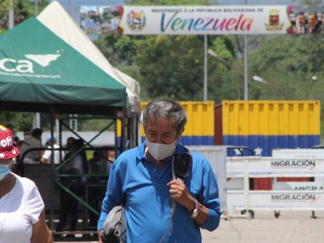 Frontera entre Colombia y Venezuela. Foto: Getty Images/Anadolu Agency