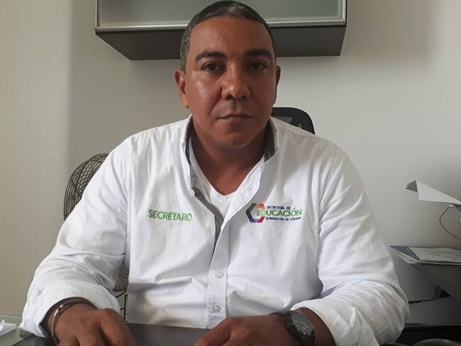 Julio César Montiel Castro, secretario de Educación de Córdoba. Foto: La Wcon Julio Sánchez Cristo