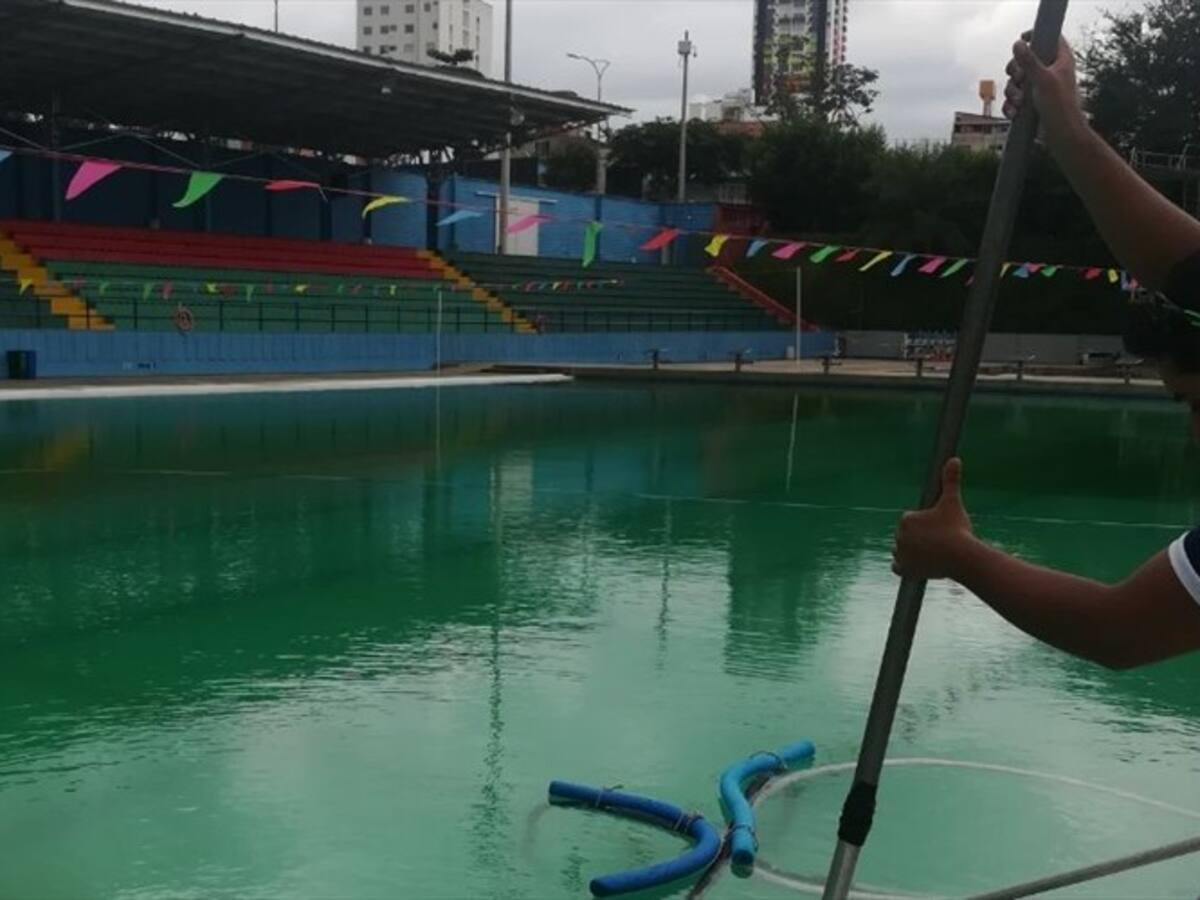 Las únicas piscinas olímpicas de Santander estarán una semana sin funcionar