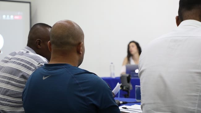 Audiencia de reconocimiento por secuestros. Foto: cortesía.