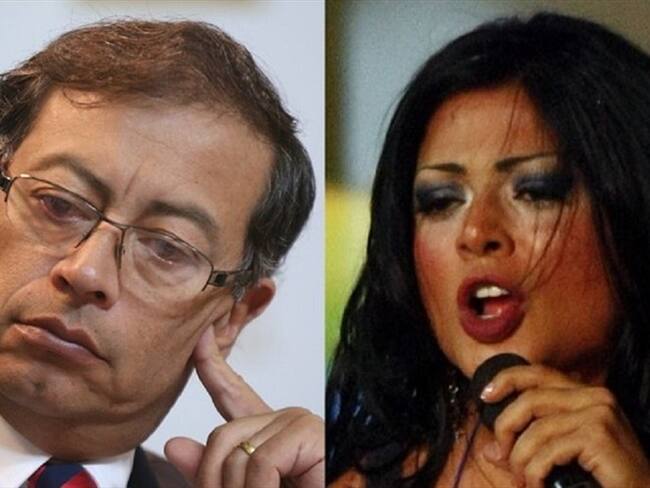 Petro y Marbelle . Foto: Colprensa