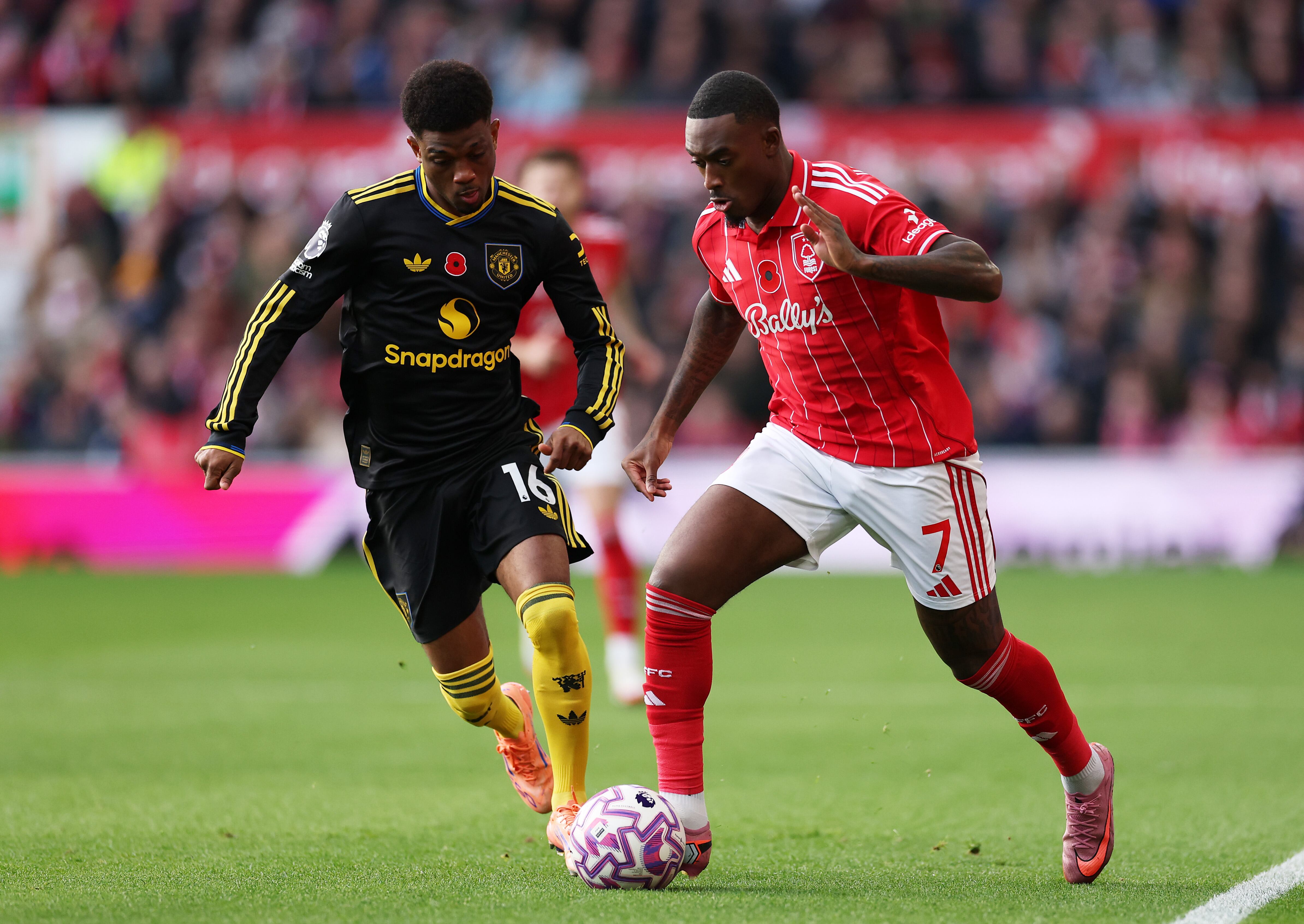 Nottingham Forest vs. Manchester United. Foto: Michael Regan/Getty Images
