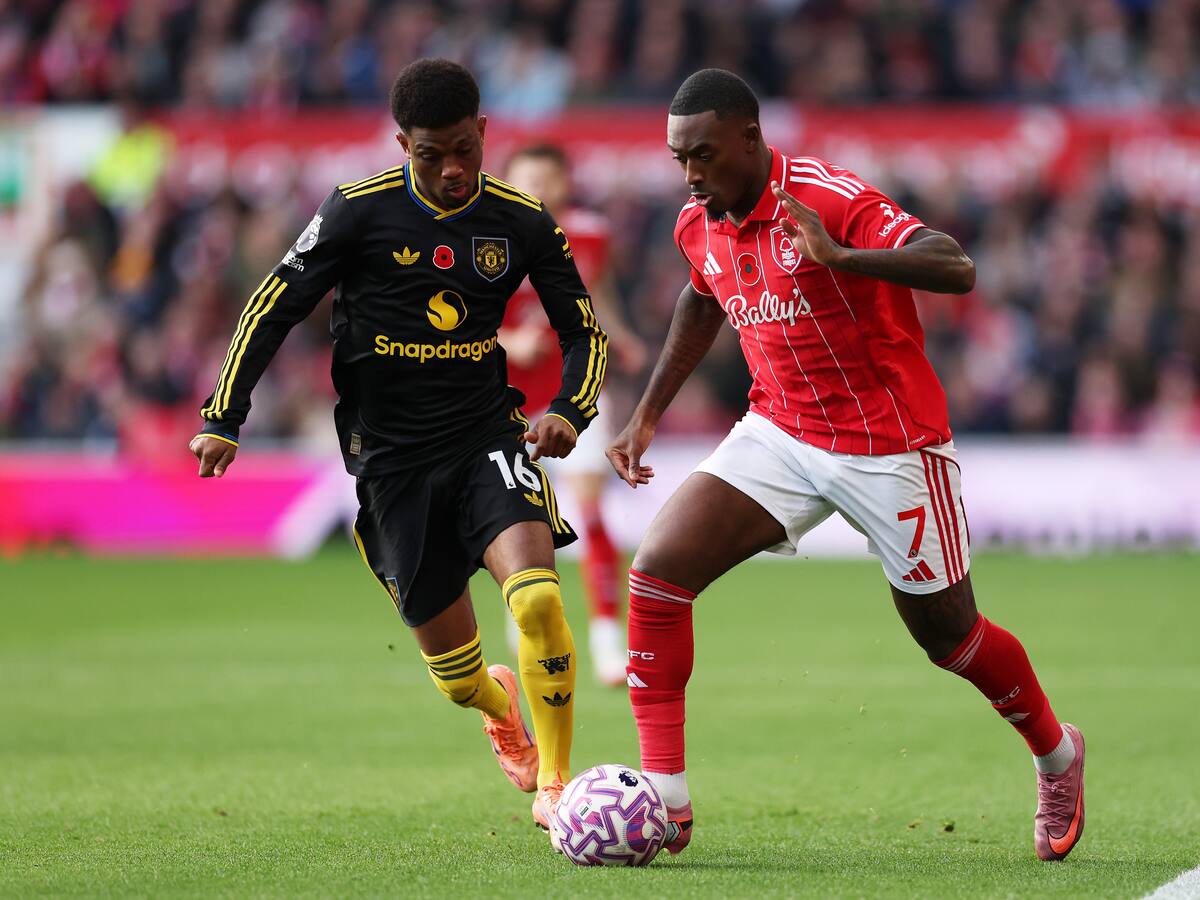 Manchester United empató 2-2 Nottingham Forest en la Premier League