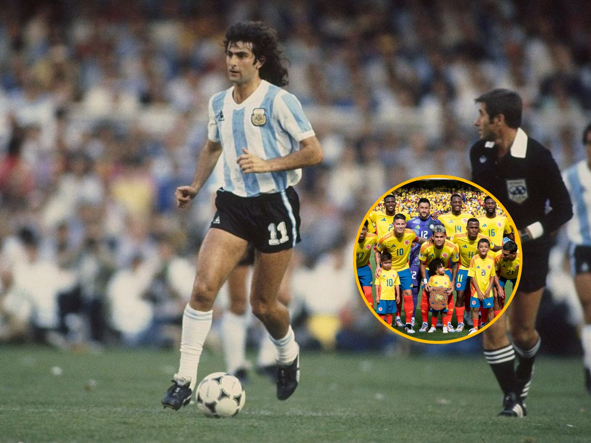 ¿Cómo ve Mario Alberto Kempes a la Selección Colombia en el Mundial 2026? Esto respondió