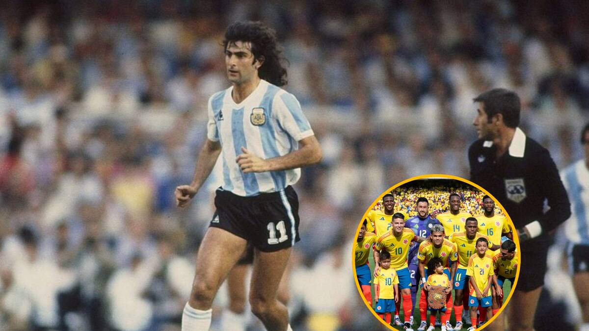 ¿Cómo ve Mario Alberto Kempes a Colombia en el Mundial 2026? Esto respondió