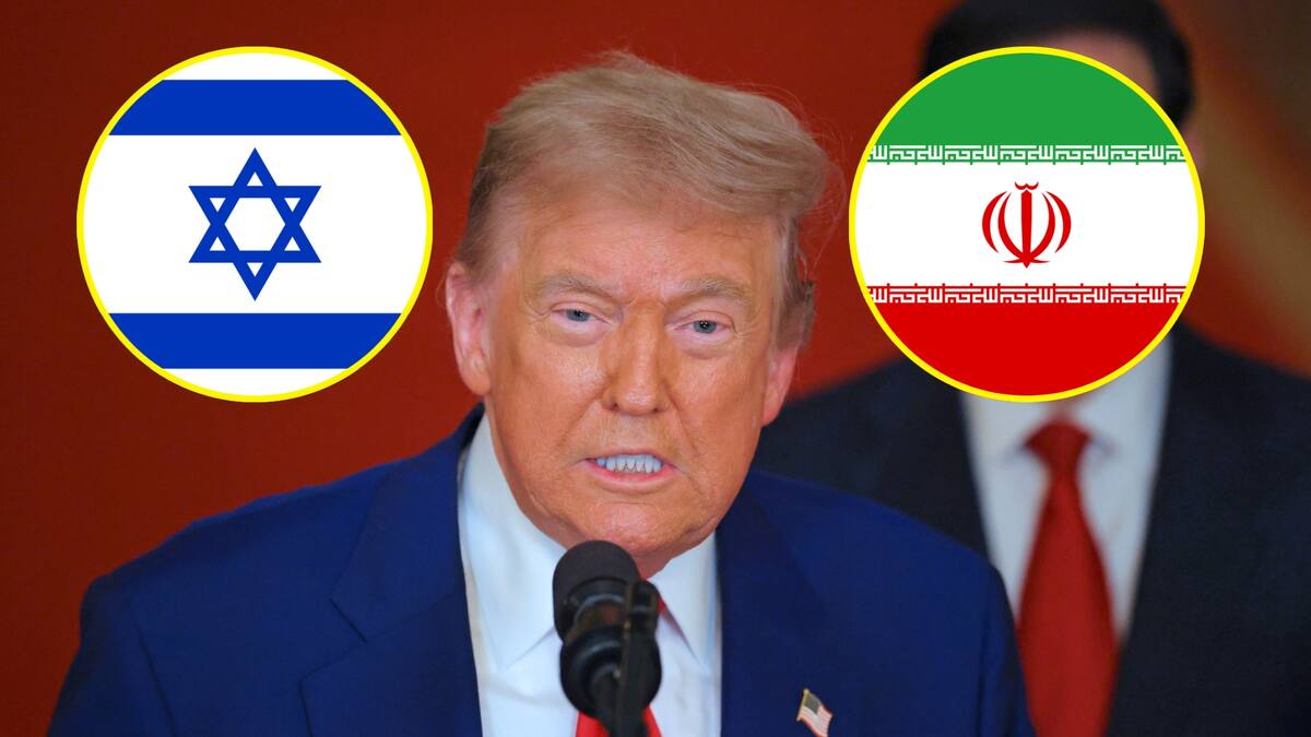 Donald Trump aseguró que Israel e Irán acudieron a él con un mismo mensaje: “¡PAZ!”