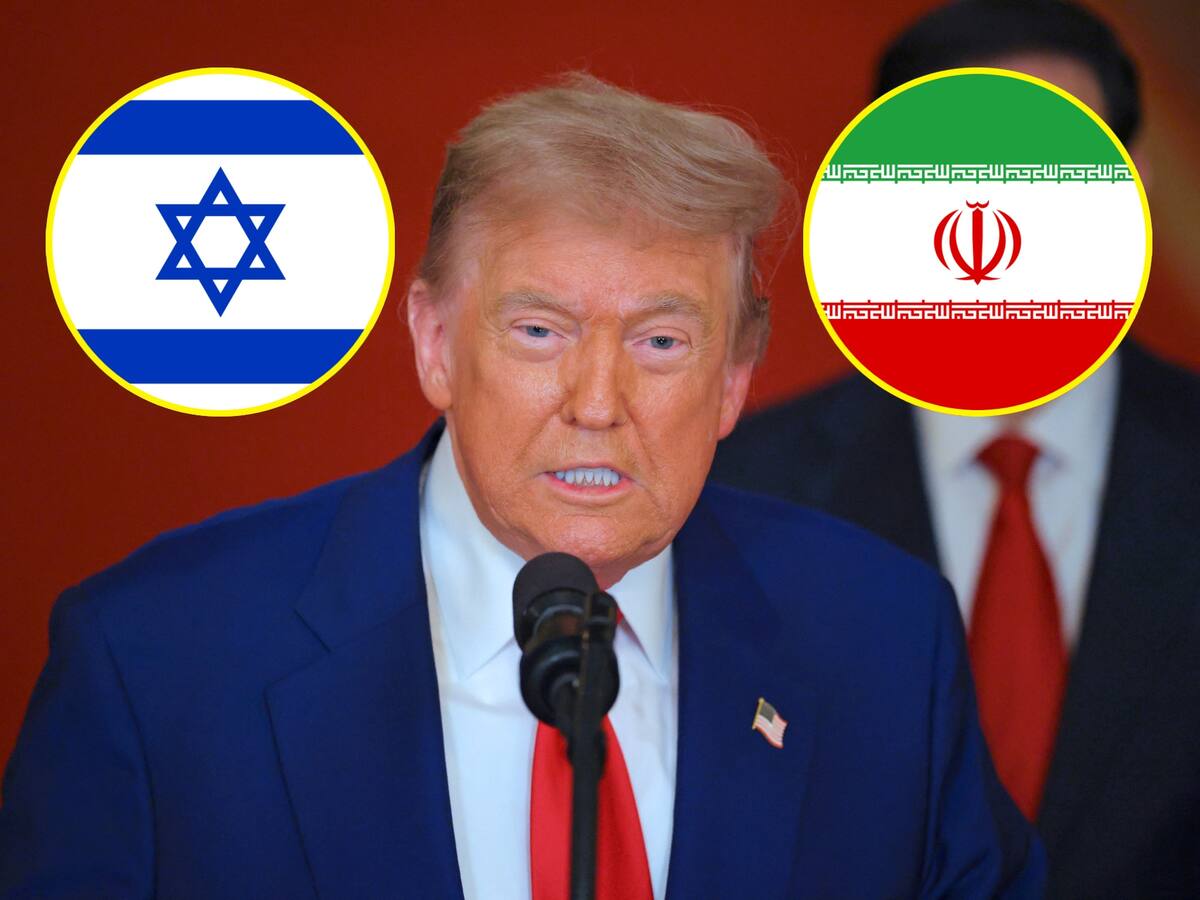 Donald Trump aseguró que Israel e Irán acudieron a él con un mismo mensaje: “¡PAZ!”