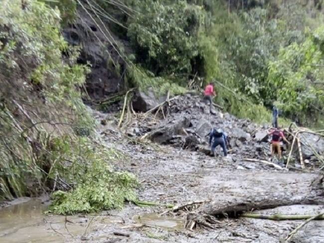 Alerta por derrumbes en Santa María, Huila