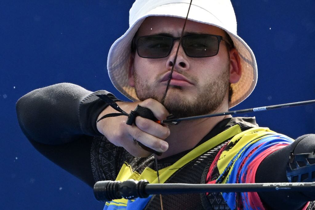 Santiago Arcila. (Photo by PUNIT PARANJPE/AFP via Getty Images)
