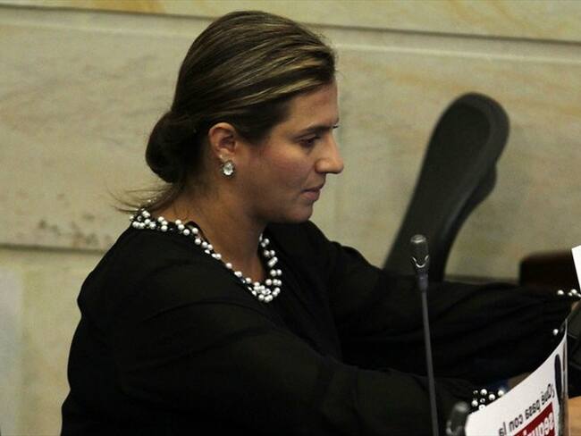 Senadora del Centro Democrático sí firmó carta dirigida al Congreso de los EE.UU.. Foto: Colprensa