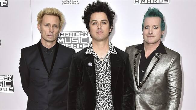 Green Day . Foto: Associated Press - AP