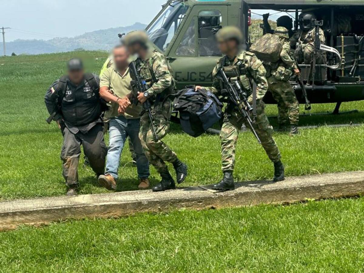 Capturan a uno de los cabecillas de subestructura del ‘Clan del Golfo’ al sur de Córdoba