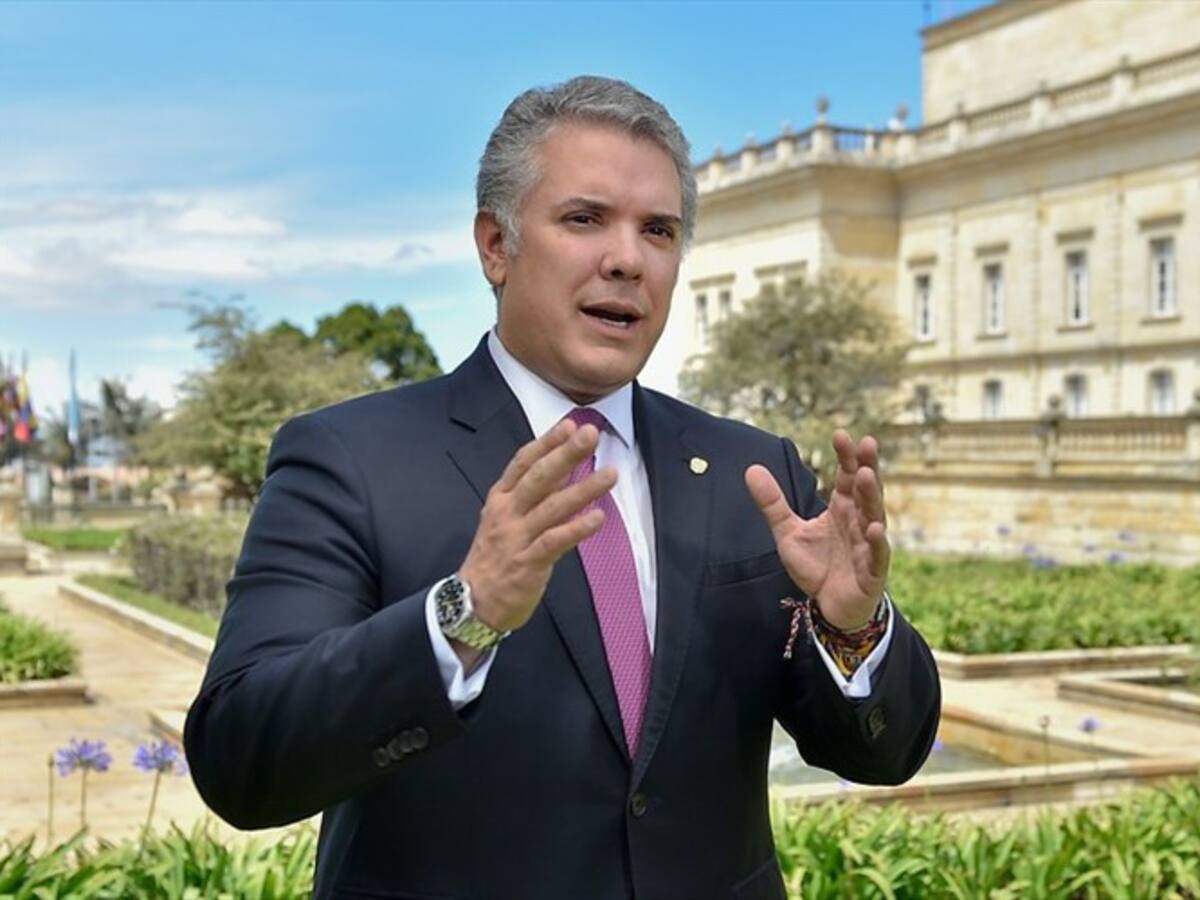 Imagen favorable del presidente Iván Duque es de 30%, según Pulso País