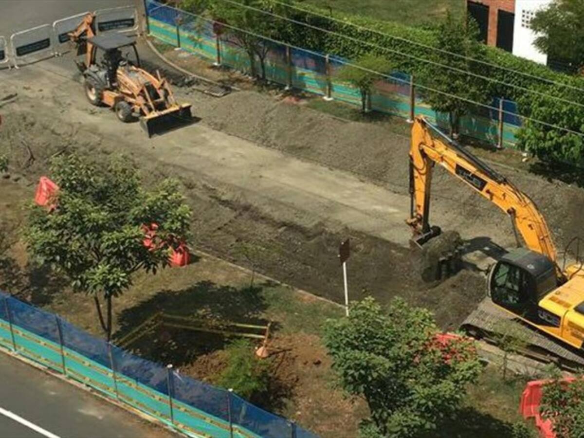 Obras de Terminal Sur del Mío en Cali fueron suspendidas temporalmente