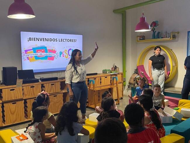 Talleres a los niños/ Archivo Tras la Perla