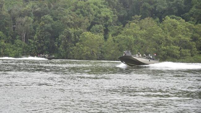 La Fuerza Pública realiza operativos en la zona para ubicar a los responsables . Foto: Colprensa