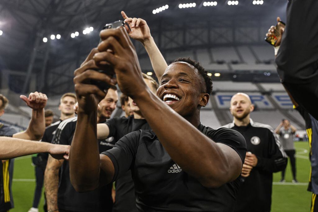 Luis Sinisterra del Feyenoord  (Photo by ANP via Getty Images)