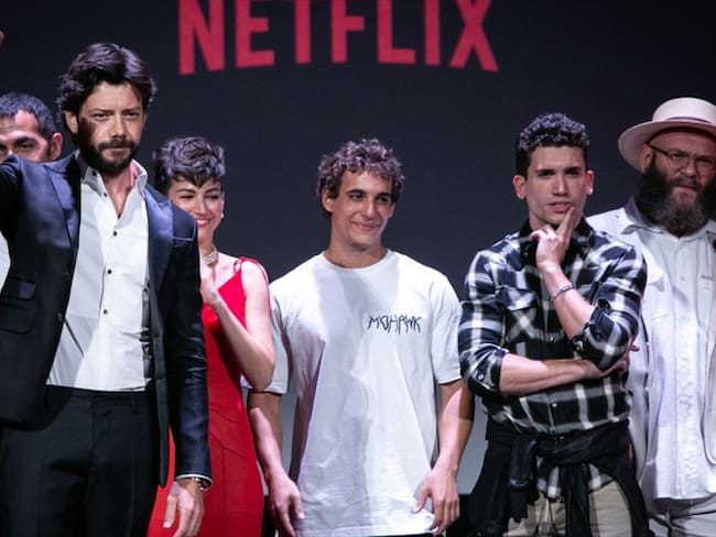 Luto en 'La Casa de Papel' por el fallecimiento de Óscar Sánchez. Foto: Getty Images/ Pablo Cuadra