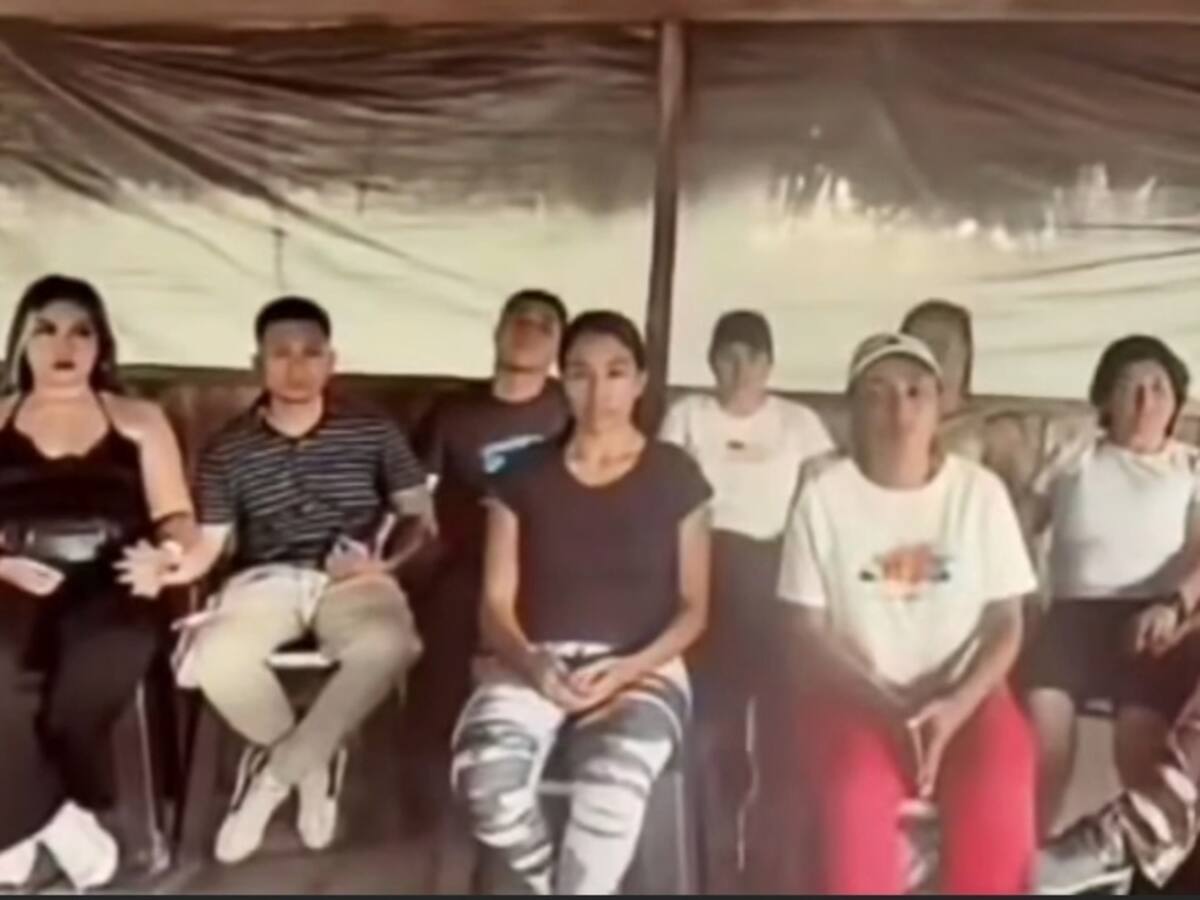 Envían prueba de supervivencia de los contratistas secuestrados en el Cauca