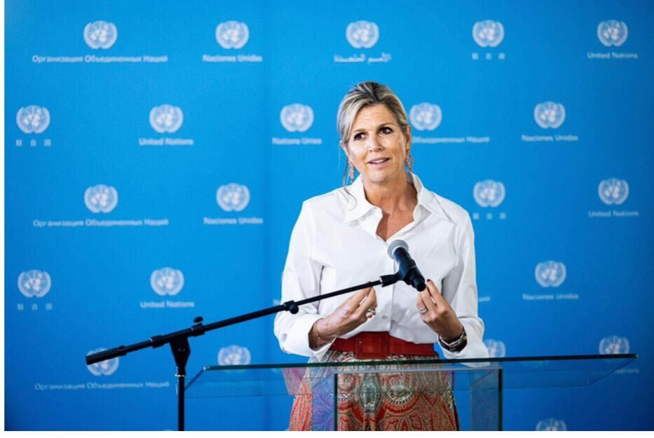 S.M. la Reina Máxima de los Países Bajos, está en Colombia. Foto: PNUD