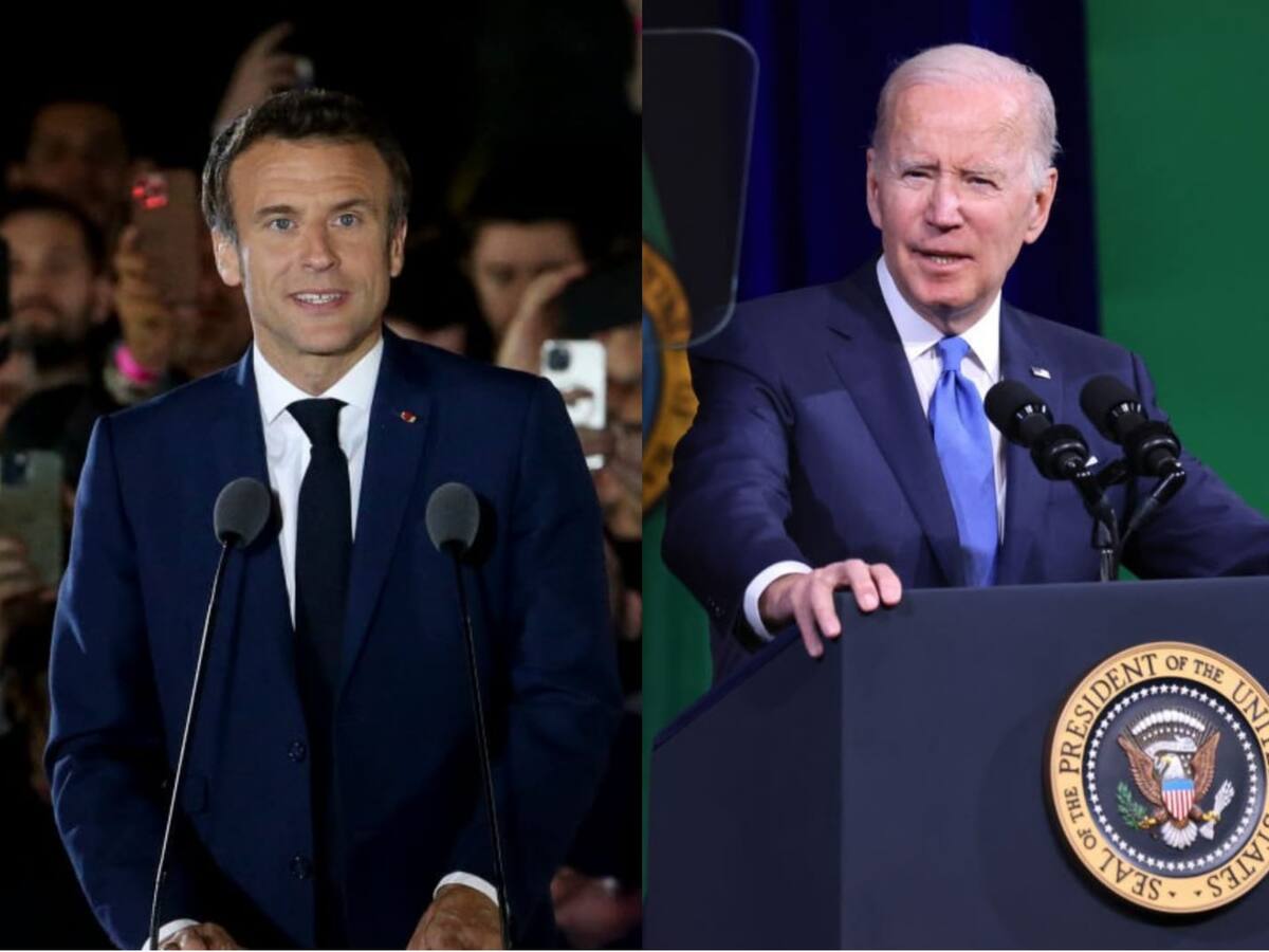 Joe Biden y Macron buscan abordar las estrategias de apoyo a Ucrania