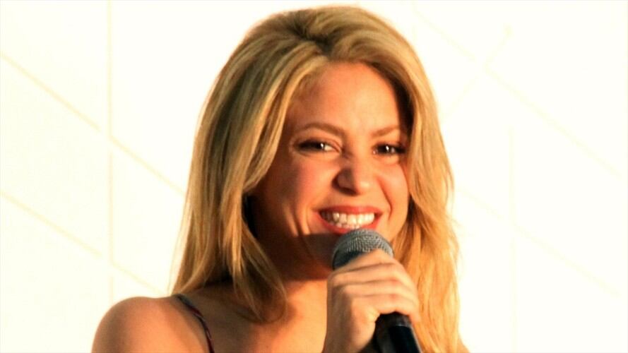 Cantante colombiana Shakira. Foto: Colprensa - Rafael Polo