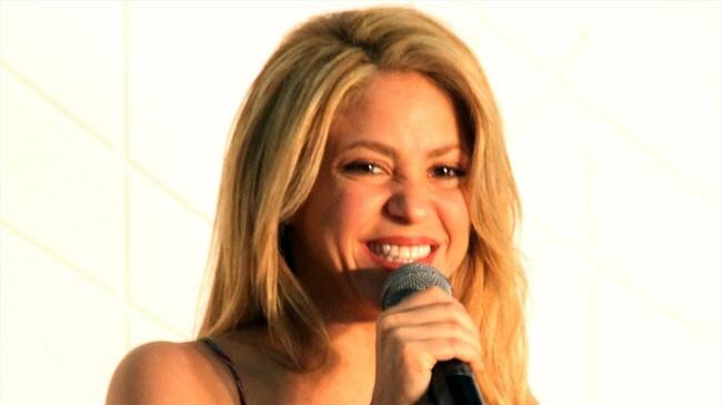 Cantante colombiana Shakira. Foto: Colprensa - Rafael Polo