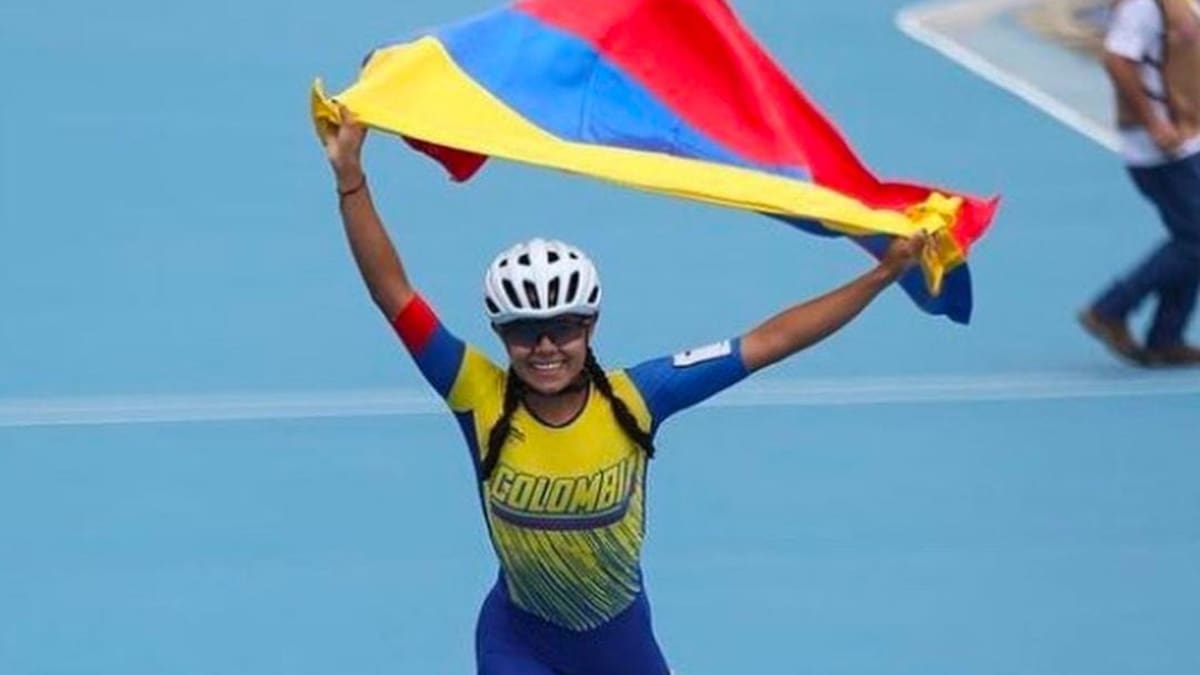 La patinadora Valeria Rodríguez ganó medalla de oro en Juegos Panamericanos Junior 2021