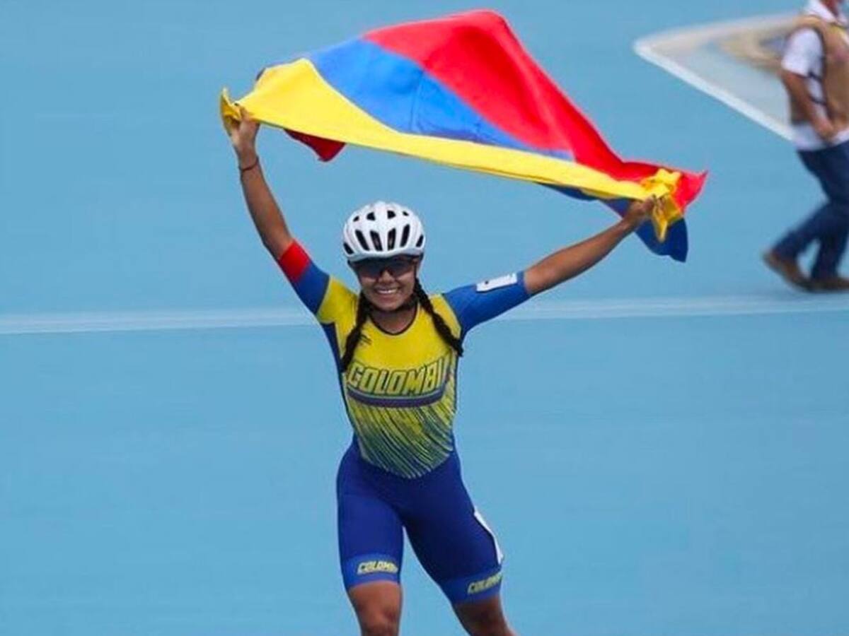 La patinadora Valeria Rodríguez ganó medalla de oro en Juegos Panamericanos Junior 2021